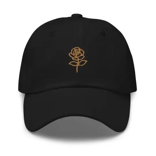 Old Gold Rose Baseball Cap
