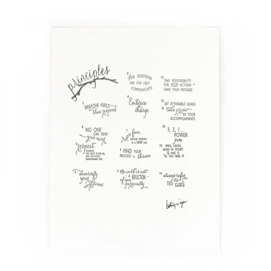 Principles Letterpress