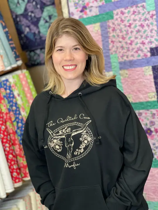 The Quilted Cow Moofia- Hoodie