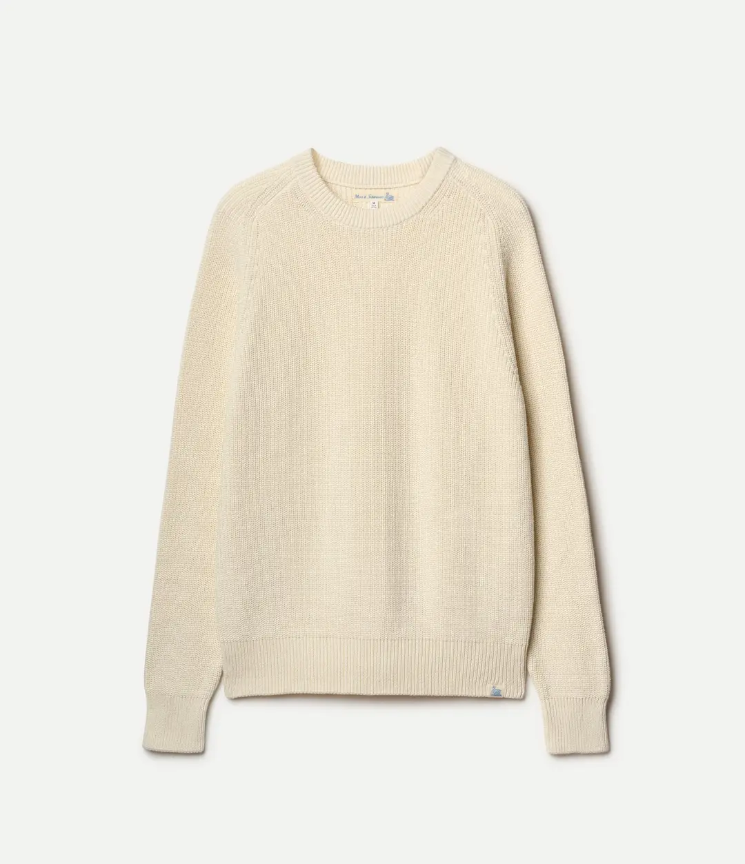 Sturdy Ribbed Cotton Sweater