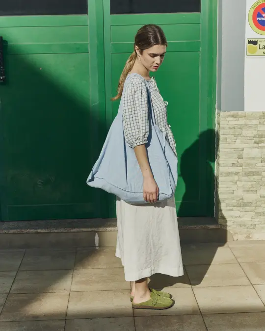 Carry All Linen Tote Bag