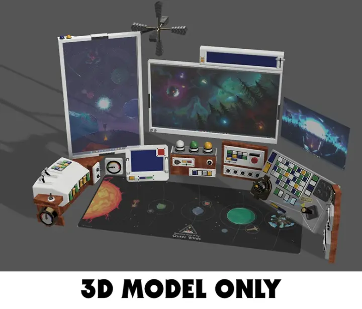 3D Model - Ship Desk