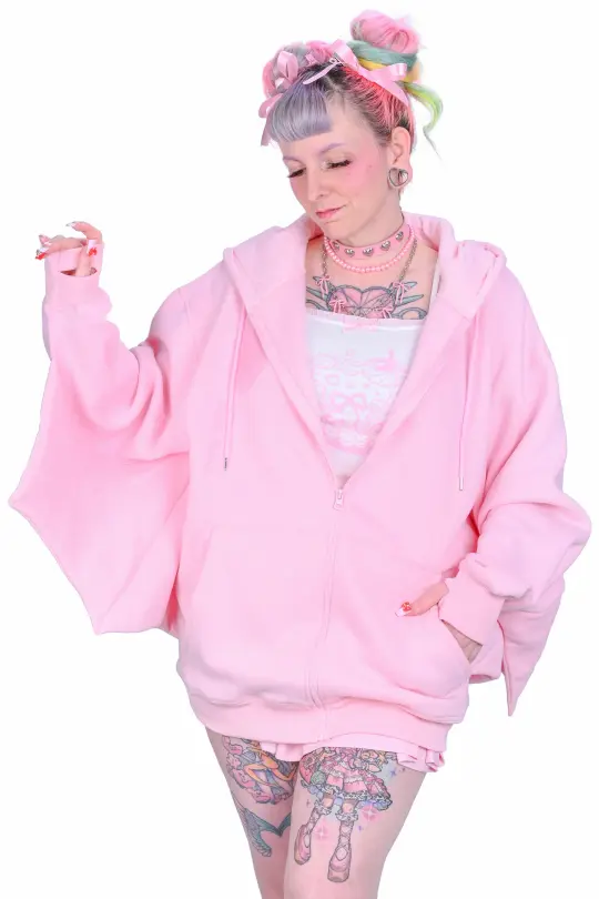 Batty Hoodie - Pink