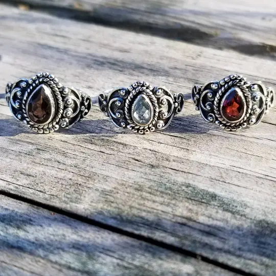 Romanov Rings Mini Collection in Sterling Silver