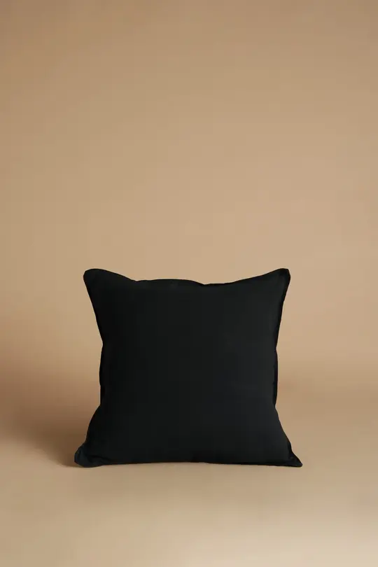 Plain cotton cushion cover