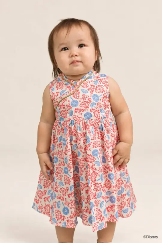 Flare Cheongsam - Mickey Fanfare
