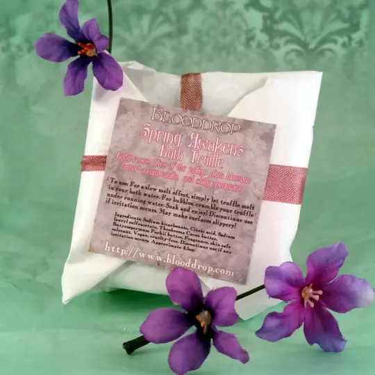 Blooddrop: Budding Blossoms Bath Truffles