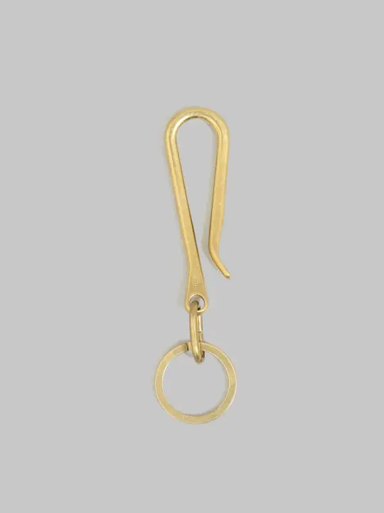 Kobashi Studio Sand Casted Key With Hook Flat Ring
