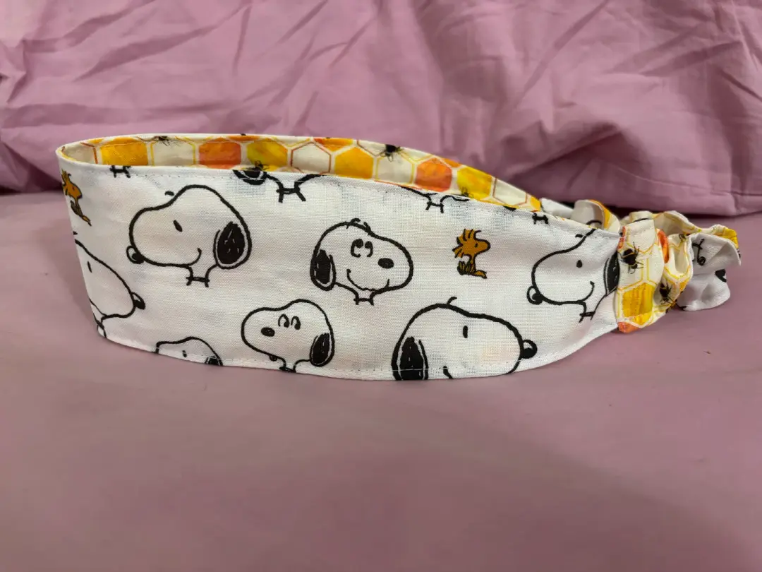 Bird and Beagle Reversible Headband