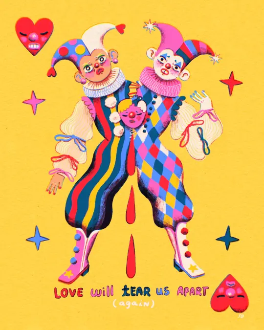 Love Will Tear Us Apart - Print