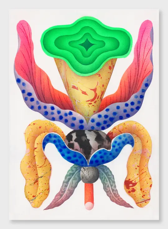Triumphant Flower (50 x 70)