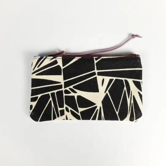 Cosmetic Bag Black Glitch