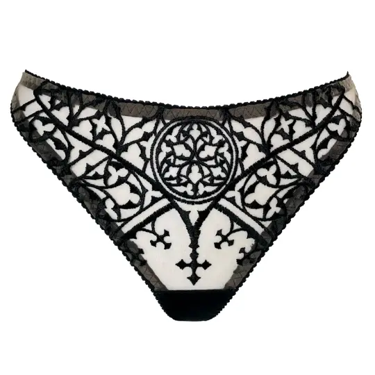 UNHOLY EMBROIDERY THONG