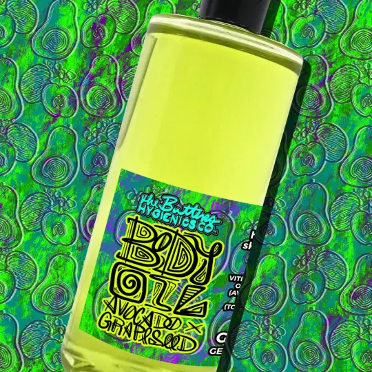 All-Day Body Oil [Unscented] | Avocado X Grapeseed with IPM & Vitamin E - Hydration, Nourishment, and Glow for Every Skin Type