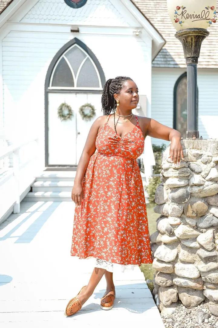 Grace Sundress in Two Step-Large