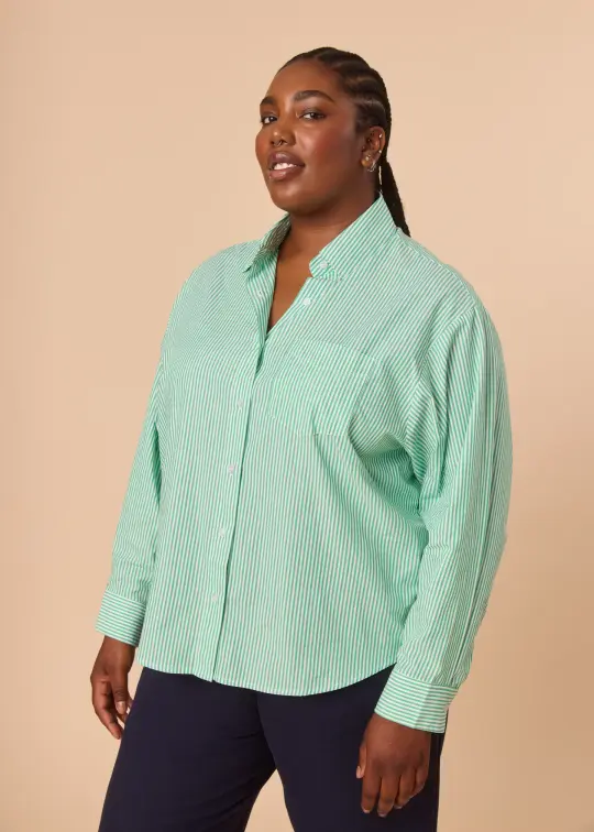 Quadra Button Up