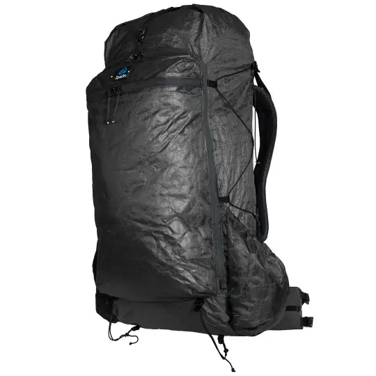 Bargain Arc Zip 57L Backpack (No Belt) - Black - Short Torso
