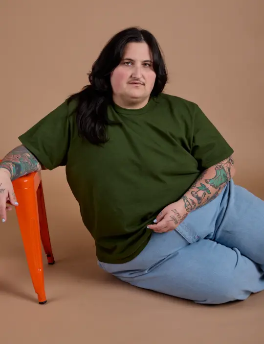 Burly Tee - Evergreen