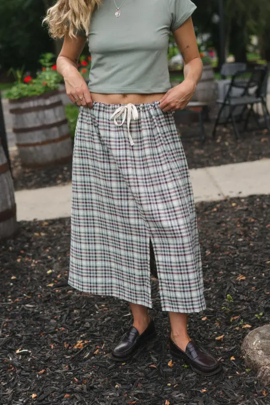 Esme Skirt in Grove