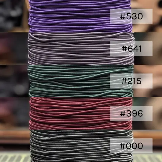 2mm Elastic Shock Cord Curated Bundle | Nightshade