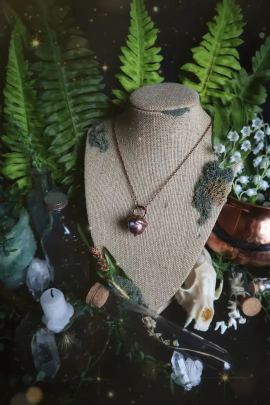 Mini Moonstone Acorn