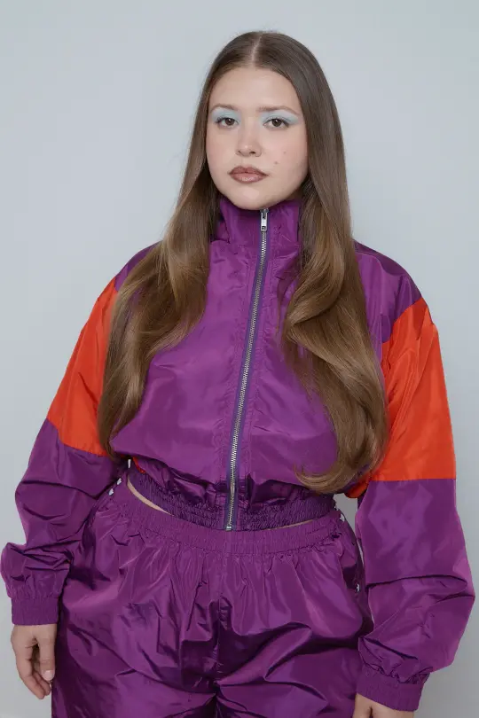 Coach Jacket Purple