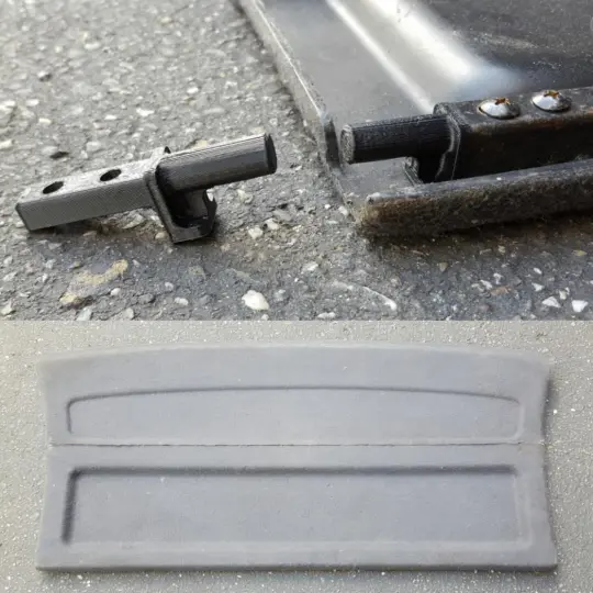 96-00 Honda Civic EK Hatchback Cargo Cover Brackets (Hatch Privacy Cover Hardware)