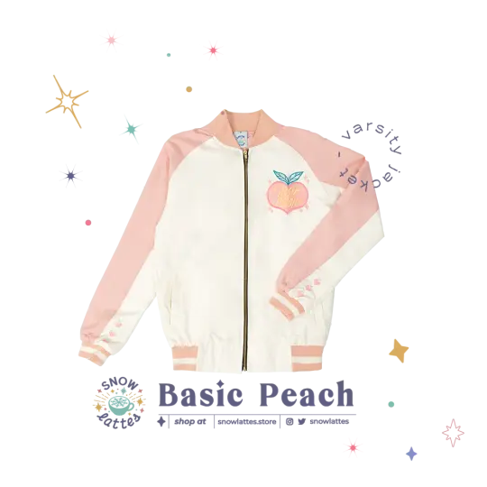 Basic Peach - Varsity Jacket