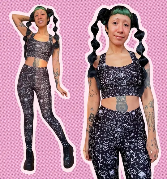 Witch Beach - Leggings with pockets