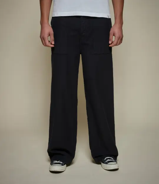 Sateen Cotton Fatigue Pants