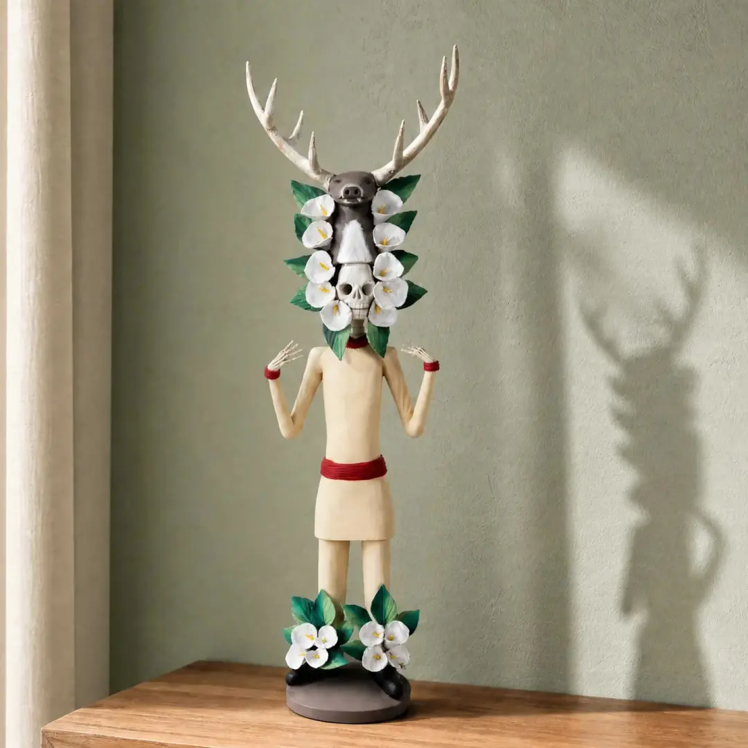 La Danza del Venado Catrin Sculpture