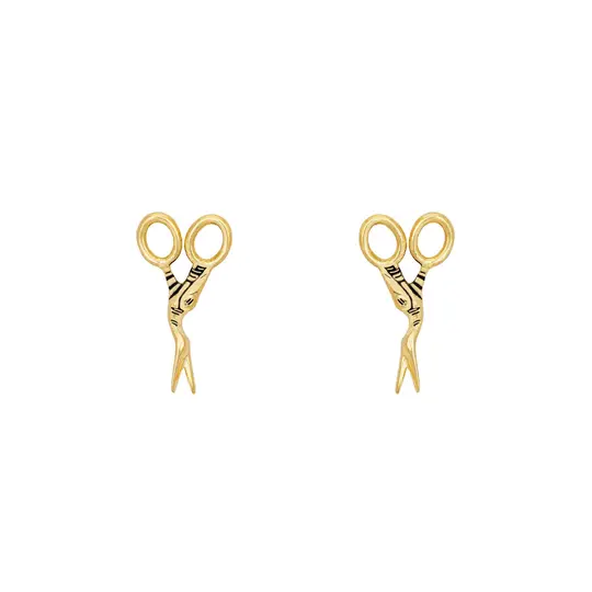 Stork Scissors Studs