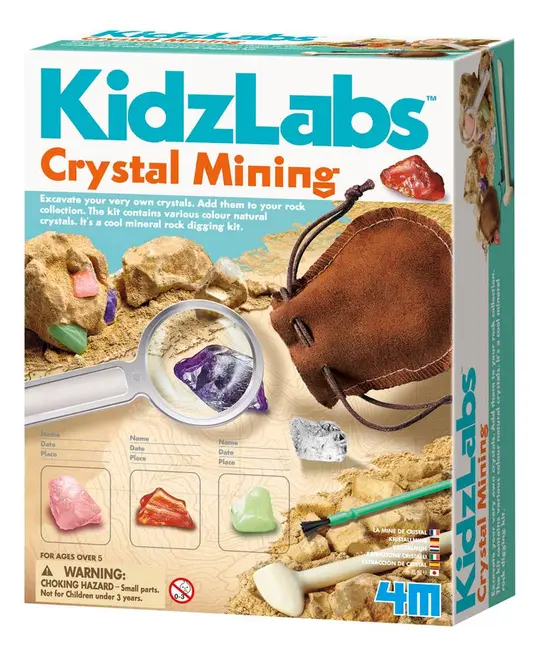 Crystal Mining Science Kit