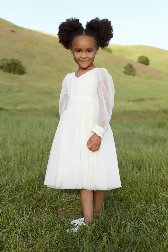 Mini Stella Dress in White