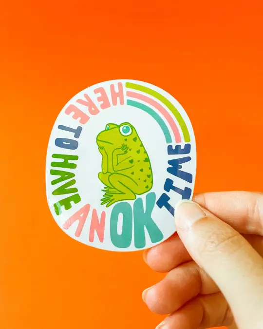 Ok Time Sticker