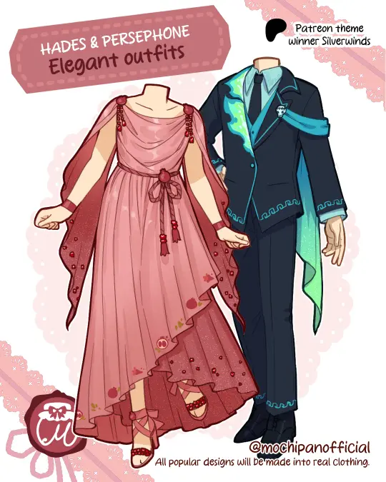 (Interest Check) Hades Suit & Persephone Dress