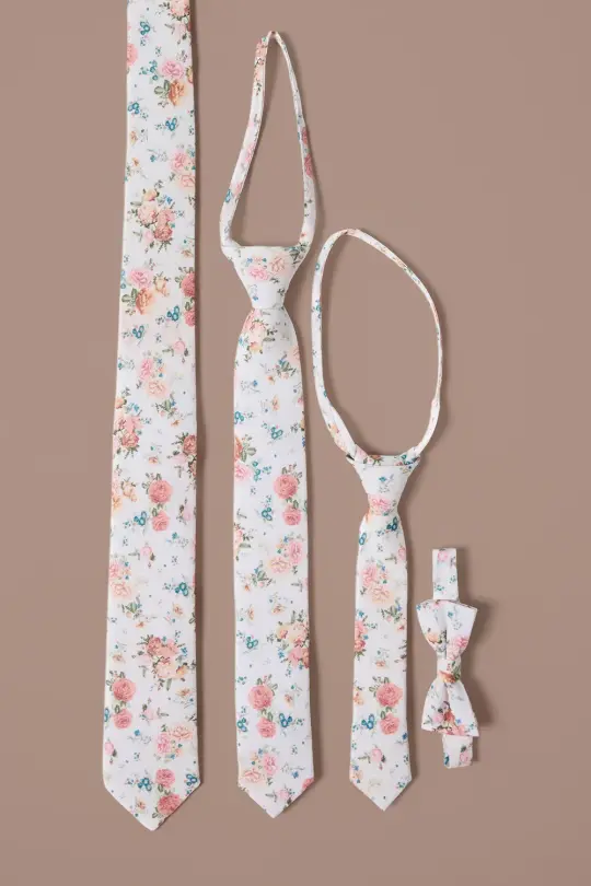 Ties in Countryside Peony Blossom