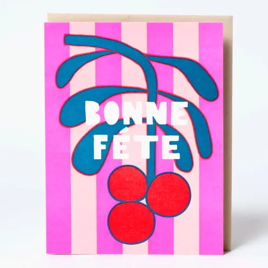 Bonne Fete Holiday Card
