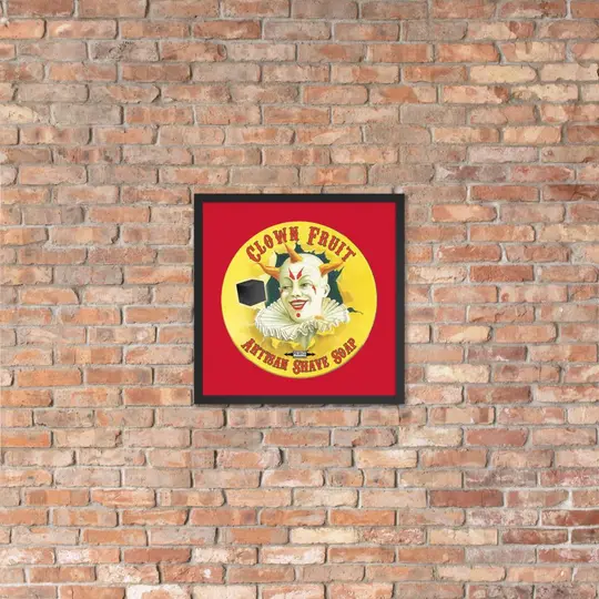 The Return Of Clown Fruit Epic Framed Print! | Available in Multiple Sizes!