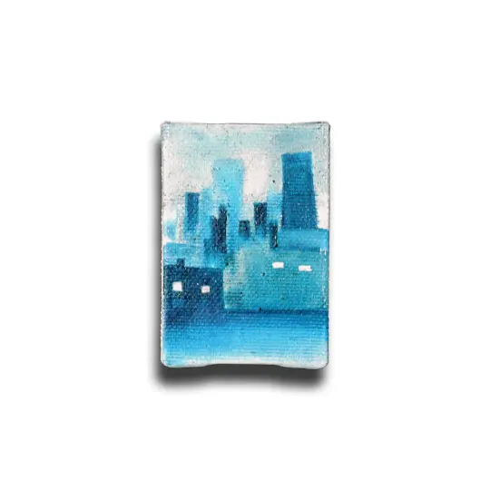 "Microcity/Cyan" (2019)