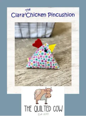Clara the Chicken Pincushion