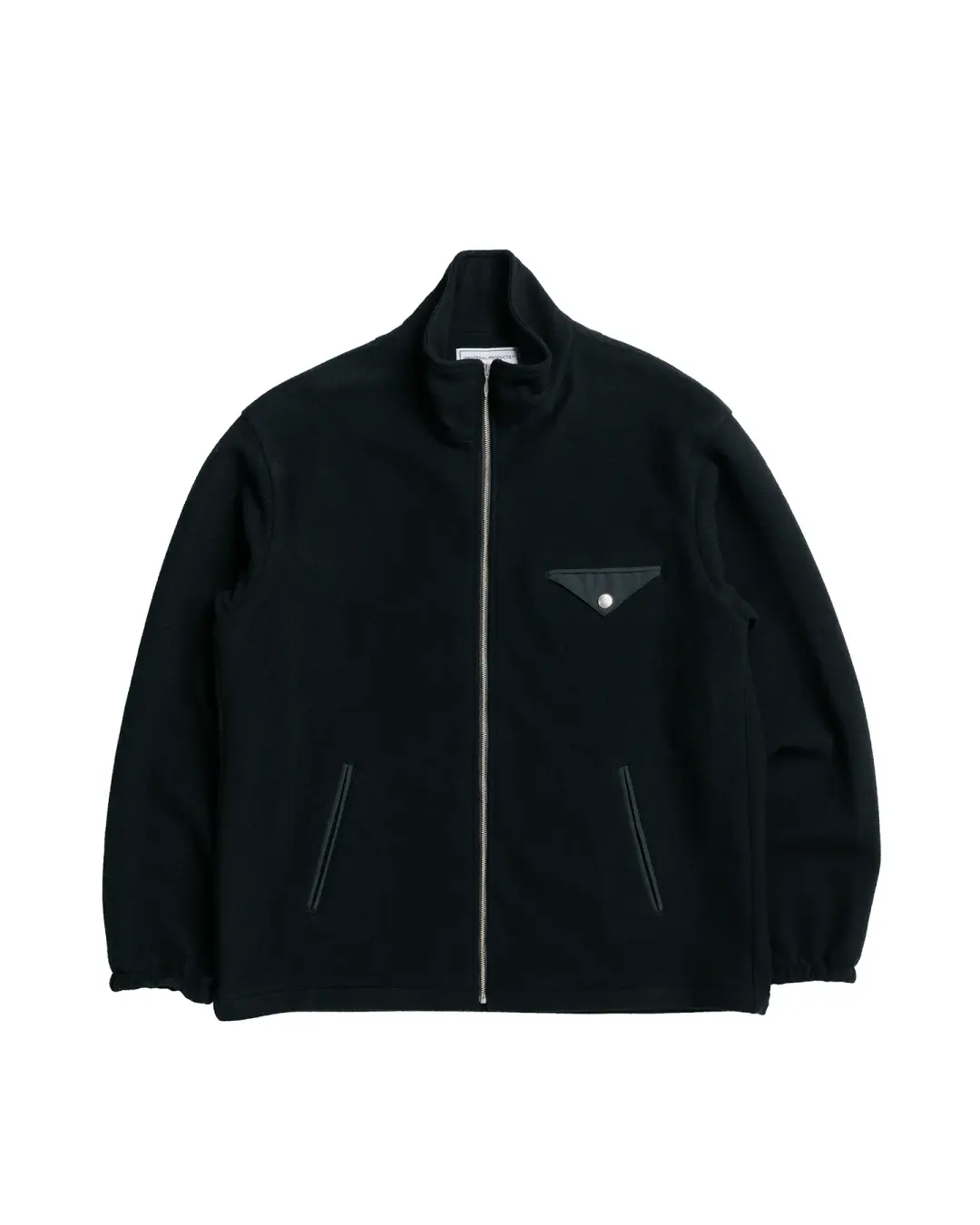 Universal Products Wool Cashmere Fleece Jacket Black