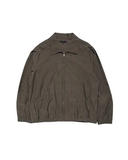 Lady White Co. Tumbled Poplin Full Zip Brown Pearl