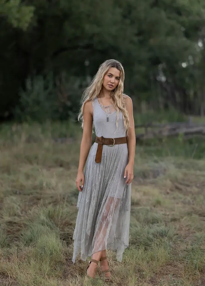 Juliette Dress in Gray