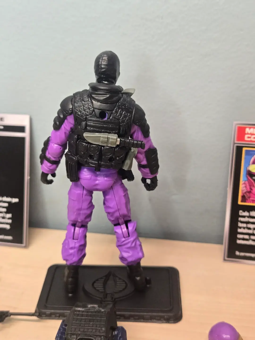 G.I. Joe S.A.W. Viper 2008 Figure Complete with Accessories Helmet File Cards Loose