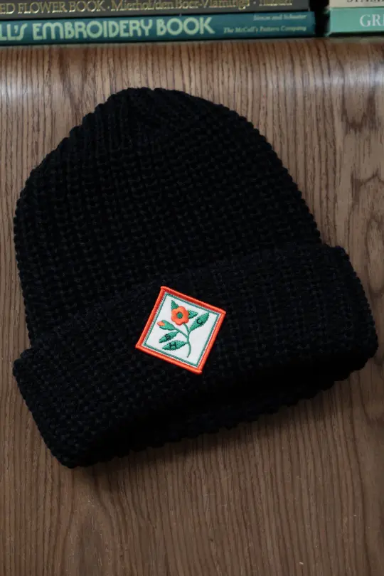 SHC Bloom Patched Chunky Beanie