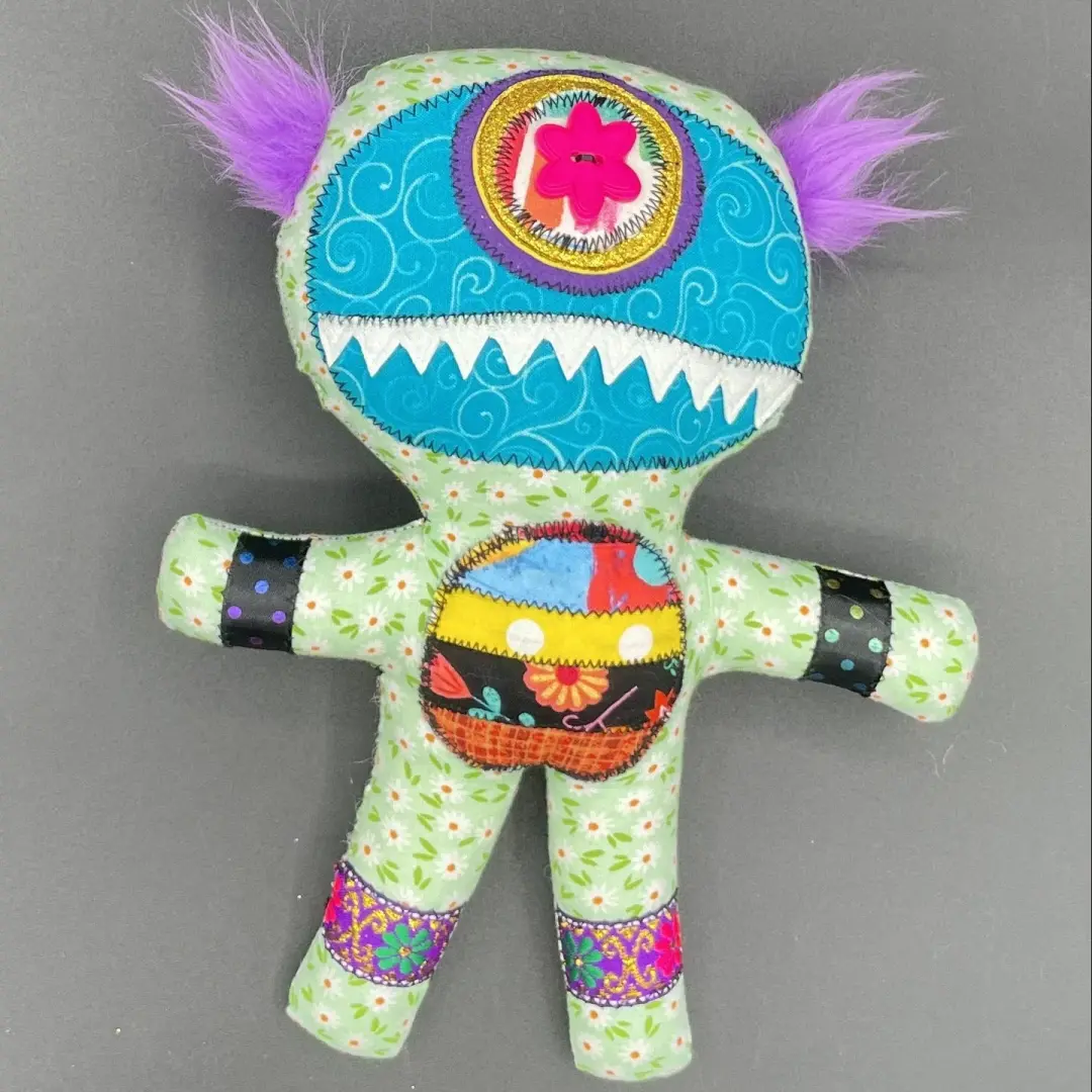 Duncan - A Monstrously Loveable Monster Doll