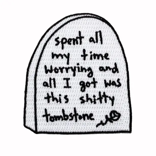 Worry Tombstone Patch