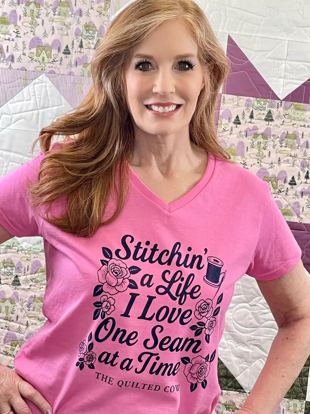 Stitchin' A Life I Love - Short Sleeve
