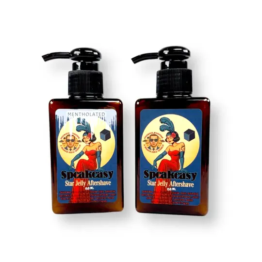 Speakeasy Star Jelly Aftershave | A Whole New Species of Aftershave | Unmistakably Classic!